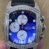 Mens Aqua Master Bubble Lupah Diamond watch 3.50ct #34-4W