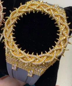 G-Shock GA2100 Moissanite Yellow Gold Case & Rubber Band Pass Tester