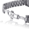 Custom VVS Simulated Diamonds 41mm Mens Stainless Steel Watch