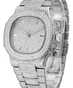 The Ultimate Men's All-Iced Moissanite Watch