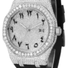 Custom VVS Moissanite Mens 44mm Watch Automatic Movement